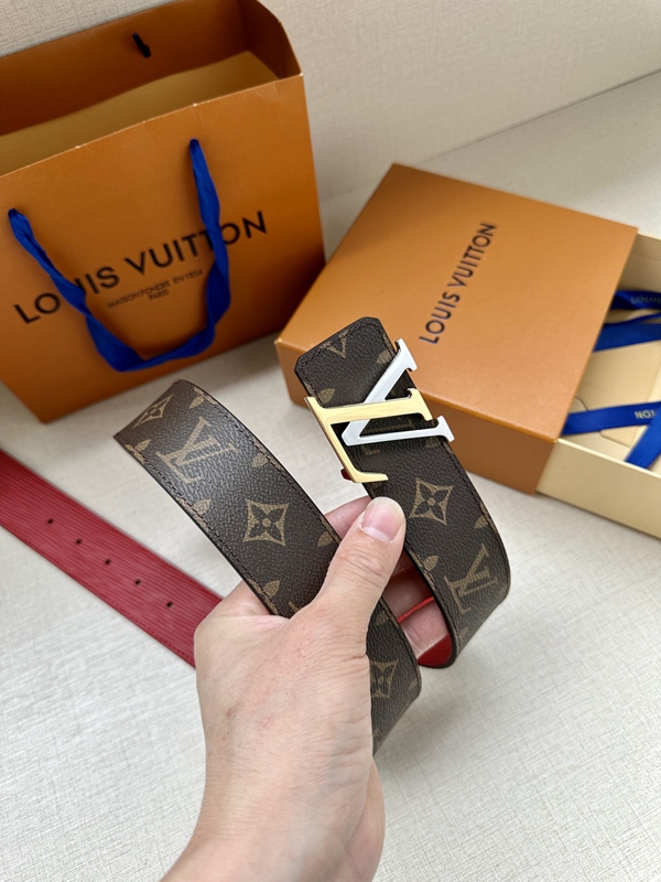 激安ルイヴィトンベルト素材ディテール